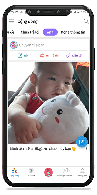 Đăng hình ảnh dễ thương của bé nhỏ nhà mình một cách bảo mật và an toàn!